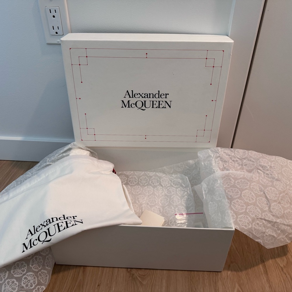 Alexander McQueen Designer Box with Dust Bag